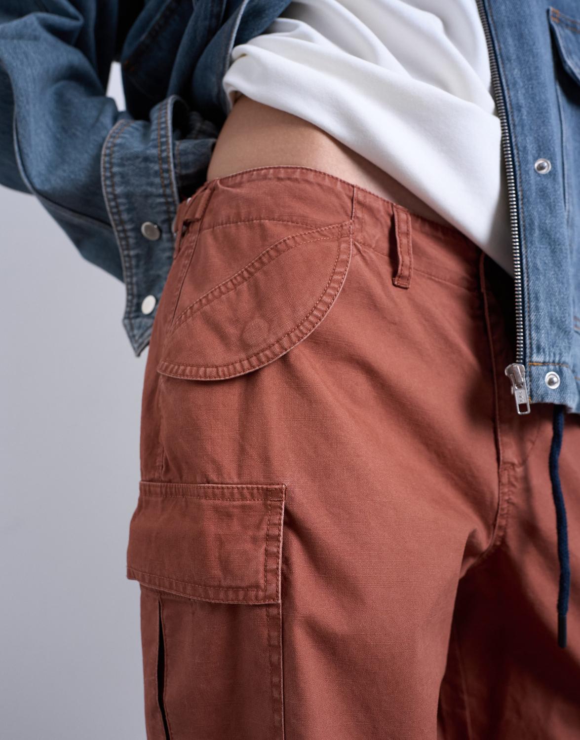 TSCARO COTTON CARGO PANTS